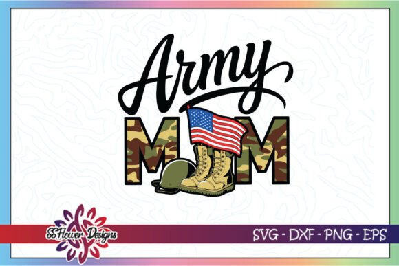 Army Mom Proud SVG: A Versatile Design Asset for Crafts and Graphics