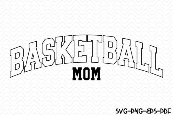 Basketball Mom Varsity SVG PNG Design: A Versatile Graphic for Crafts and Branding