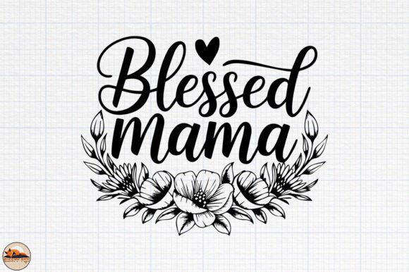 Blessed Mama SVG for Crafts and Graphics: A Commercial Design Review