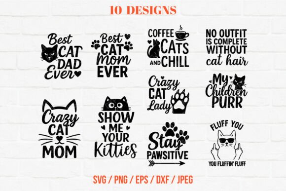 Cat Mom Bundle SVG: A Versatile Graphic Design Asset for Bloggers and Content Creators