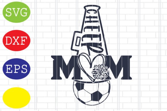 Cheer Mom Soccer Svg: A Versatile Design for Real Projects