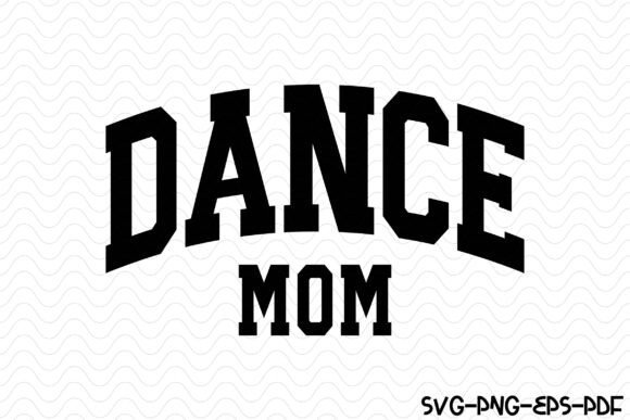 Dance Mom Varsity SVG PNG Design: A Solid Graphic for Crafts and Merch