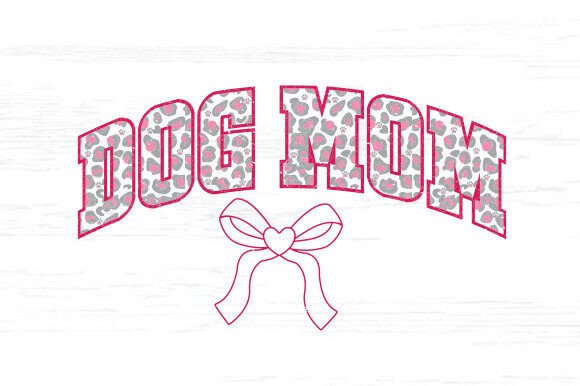 Dog Mom Coquette SVG: A Versatile Graphic for Crafts and Merch