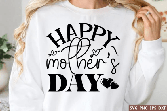 Happy Mother’s Day SVG Graphics for Crafting and Editorial Use