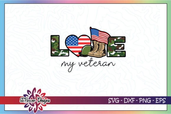 Love My Veteran Mom Happy SVG: A Versatile Graphic Design Asset for Crafts and Creative Marketing