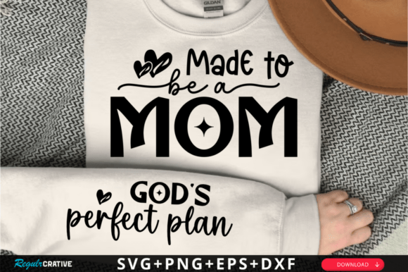 Made to Be a Mom Sleeve SVG Design Graphics and Crafts Review
