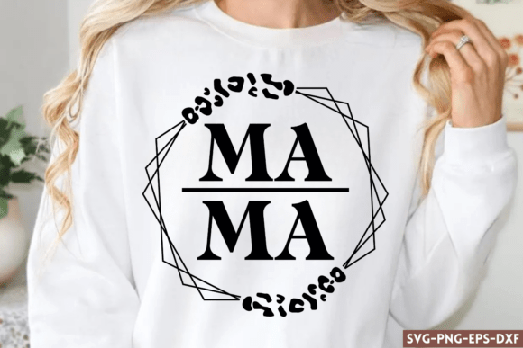 Mama SVG: A Graphic Design Asset for Crafting and Content Creators