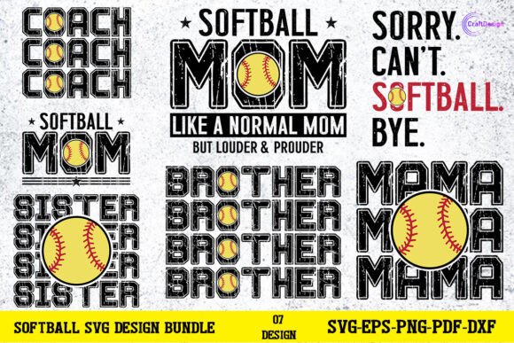 Softball SVG Design Bundle for Crafts and Graphics: A Brand Designer’s Take